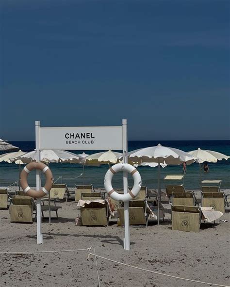 chanel beach club|chanel club instagram.